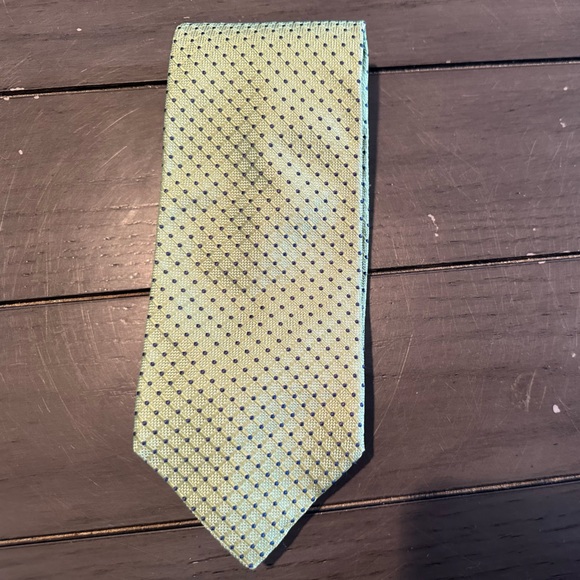 Tommy Hilfiger Men’s green tie Like New - Picture 4 of 6